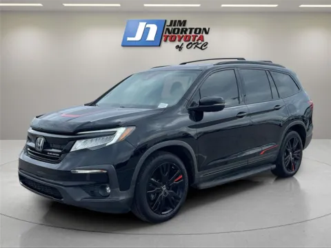 Black 2021 Honda Pilot Black Edition for sale in Oklahoma City, OK