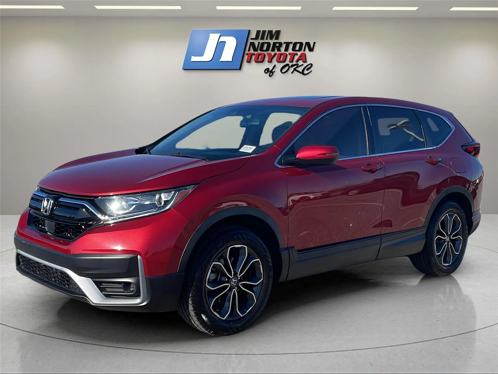 Red 2020 Honda CR-V EX-L for sale in Oklahoma City, OK