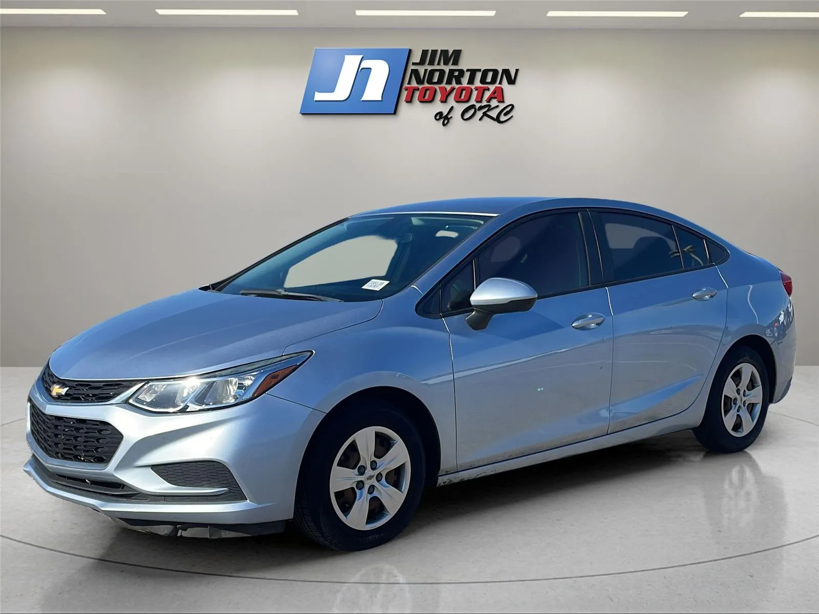 Blue 2017 Chevrolet Cruze LS for sale in Oklahoma City, OK