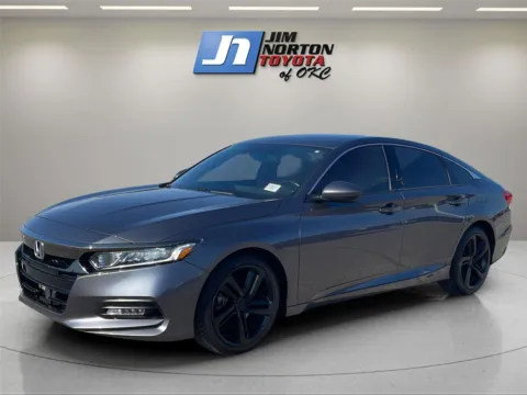 Gray 2018 Honda Accord Sedan Sport 1.5T for sale in Oklahoma City, OK