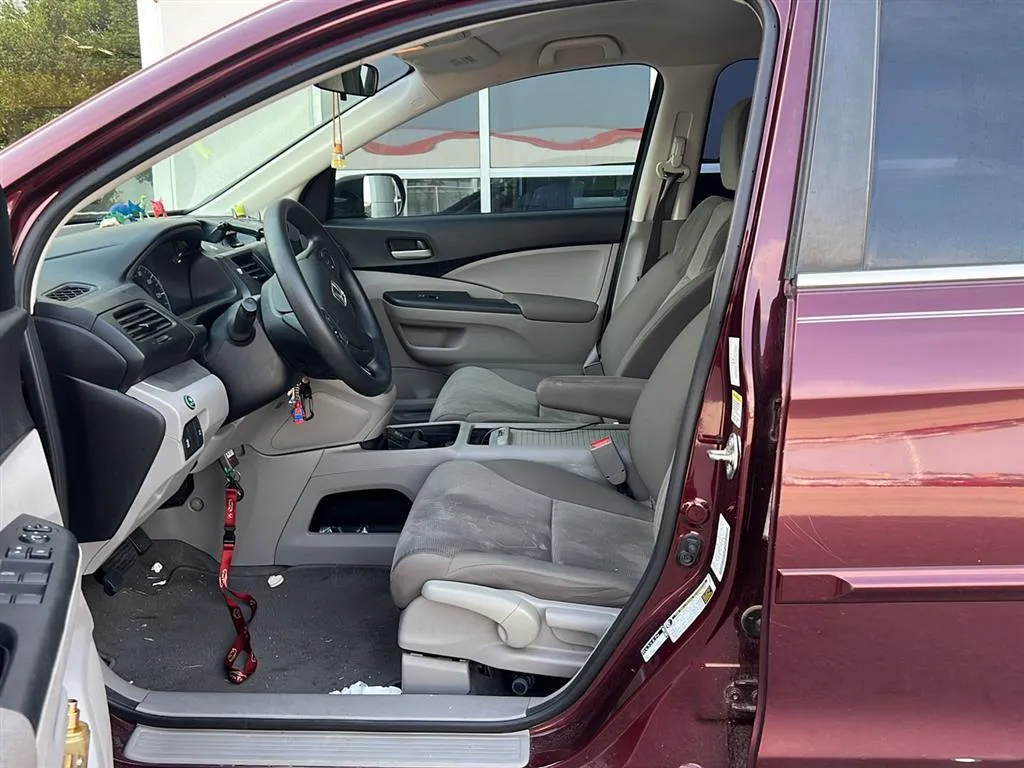 Silver 2014 HONDA CR-V LX for sale in Oklahoma City, OK