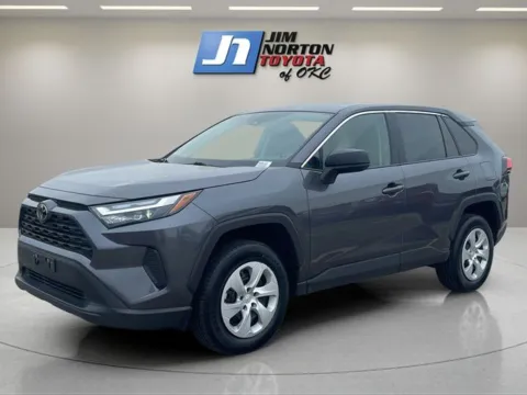 Gray 2024 Toyota RAV4 LE for sale in Oklahoma City, OK