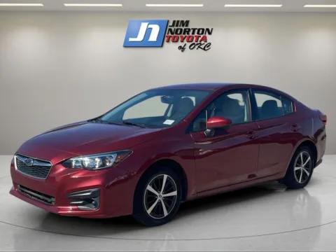 Red 2019 Subaru Impreza 2.0i Premium for sale in Oklahoma City, OK