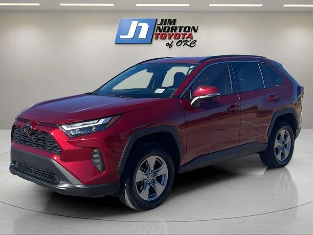 Red 2023 Toyota RAV4 XLE for sale in Oklahoma City, OK