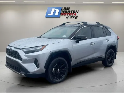 Black 2023 Toyota RAV4 Hybrid XSE for sale in Oklahoma City, OK