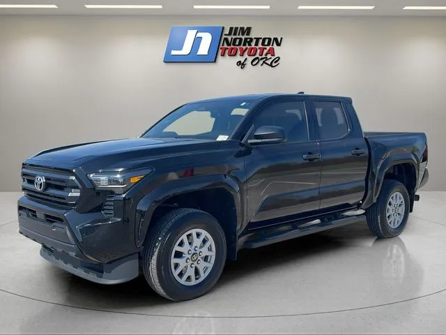 Black 2024 Toyota Tacoma SR for sale in Oklahoma City, OK