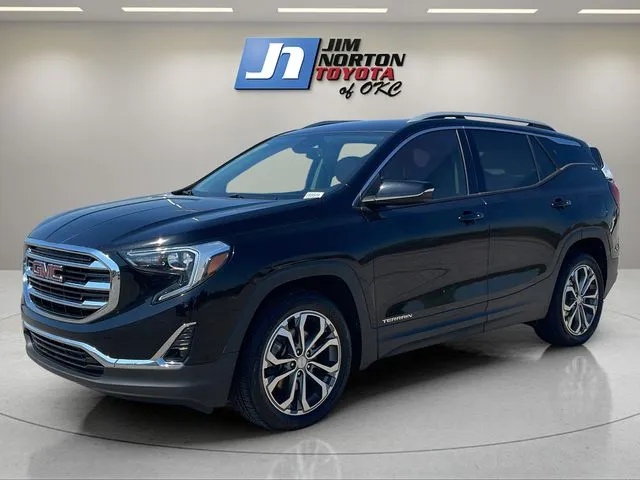 Black 2020 GMC Terrain SLT for sale in Oklahoma City, OK