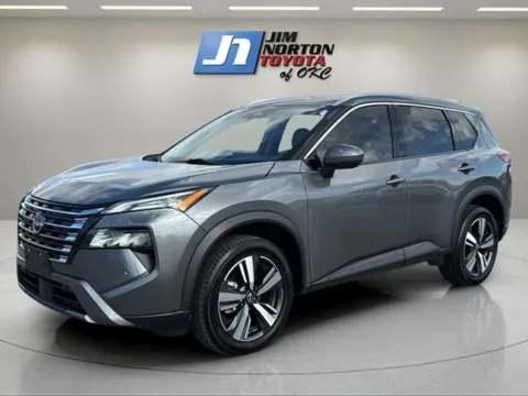 Gray 2024 Nissan Rogue SL for sale in Oklahoma City, OK