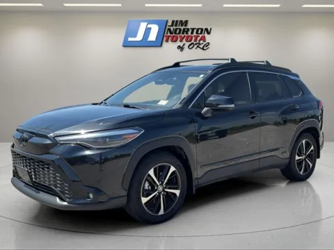 Black 2024 Toyota Corolla Cross Hybrid XSE for sale in Oklahoma City, OK