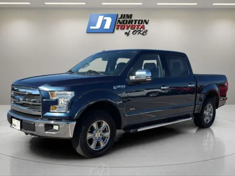 Blue 2016 Ford F-150 Lariat for sale in Oklahoma City, OK
