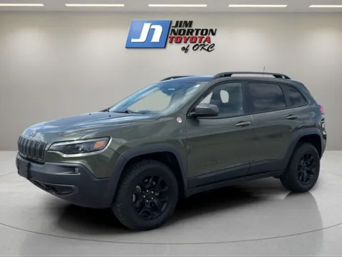 Green 2020 Jeep Cherokee Trailhawk for sale in Oklahoma City, OK