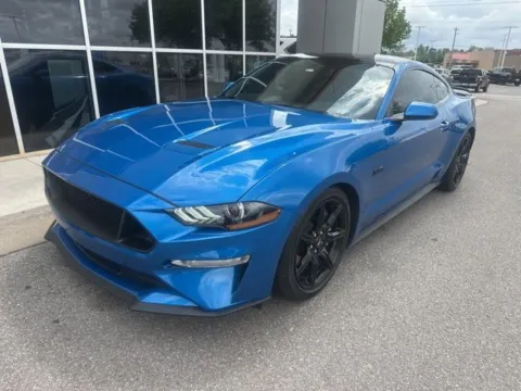 Blue 2020 Ford Mustang GT for sale in Oklahoma City, OK