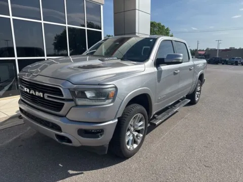 Silver 2021 Ram 1500 Laramie for sale in Oklahoma City, OK