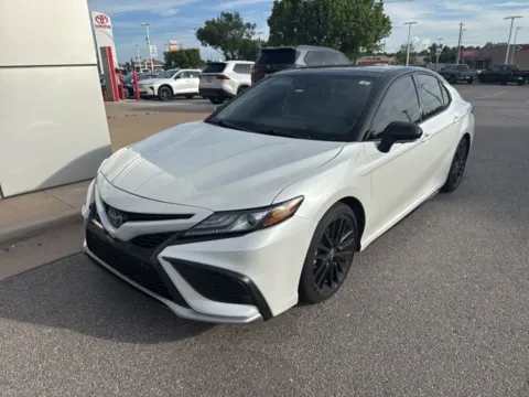 White 2023 Toyota Camry XSE V6 for sale in Oklahoma City, OK