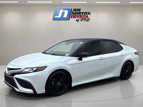 Black 2023 Toyota Camry XSE V6 for sale in Oklahoma City, OK