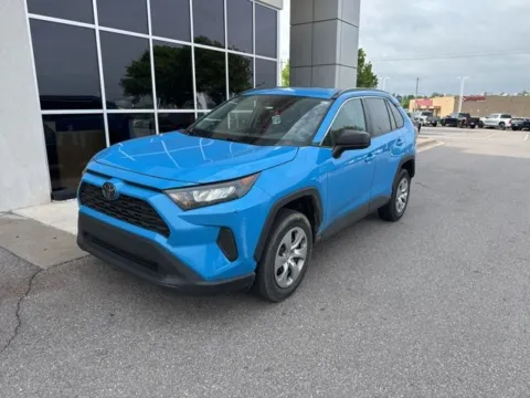 Blue 2019 Toyota RAV4 LE for sale in Oklahoma City, OK