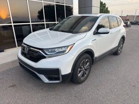White 2020 Honda CR-V Hybrid EX-L for sale in Oklahoma City, OK