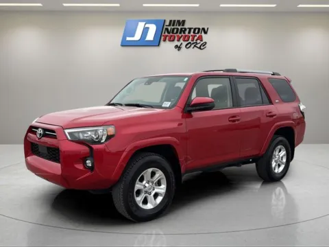 Red 2024 Toyota 4Runner SR5 for sale in Oklahoma City, OK