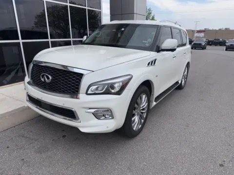 White 2017 INFINITI QX80 for sale in Oklahoma City, OK