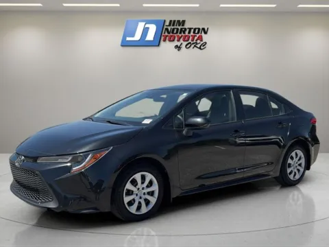 Black 2022 Toyota Corolla LE for sale in Oklahoma City, OK