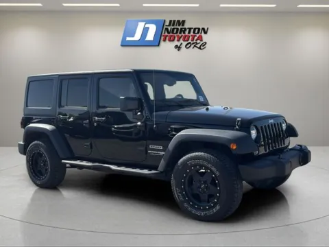 Another view of 2018 Jeep Wrangler JK Unlimited Sport for sale in Oklahoma City, OK at Jim Norton Toyota Of OKC