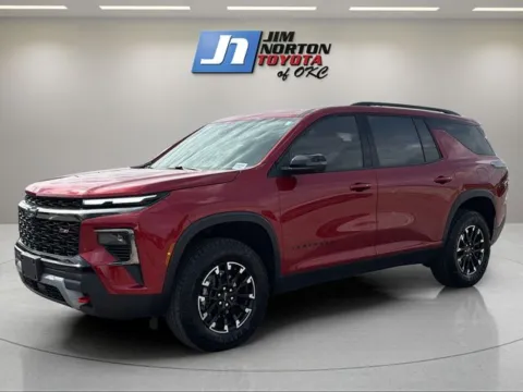 Red 2025 Chevrolet Traverse Z71 for sale in Oklahoma City, OK