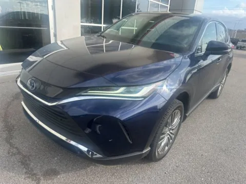 Blue 2021 Toyota Venza Limited for sale in Oklahoma City, OK