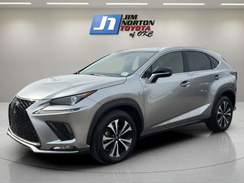 Silver 2021 Lexus NX 300 F Sport for sale in Oklahoma City, OK