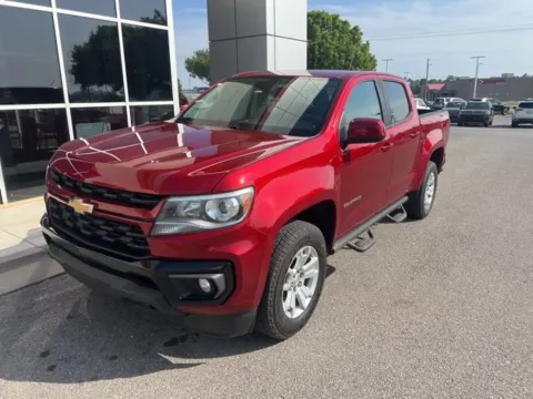 Red 2021 Chevrolet Colorado LT for sale in Oklahoma City, OK