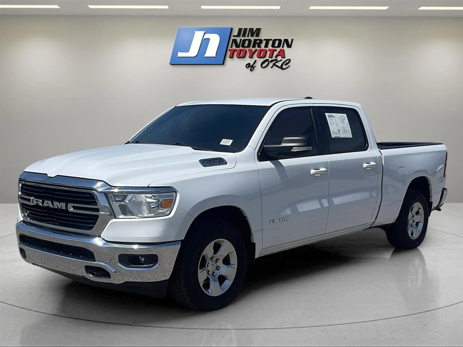 White 2021 Ram 1500 Big Horn for sale in Oklahoma City, OK
