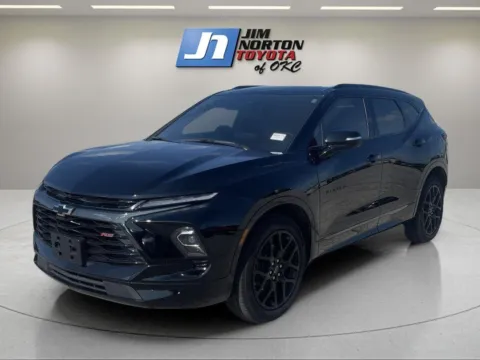 Black 2024 Chevrolet Blazer RS for sale in Oklahoma City, OK