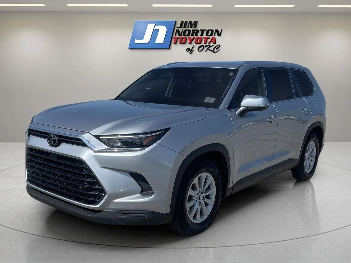 Silver 2024 Toyota Grand Highlander XLE for sale in Oklahoma City, OK