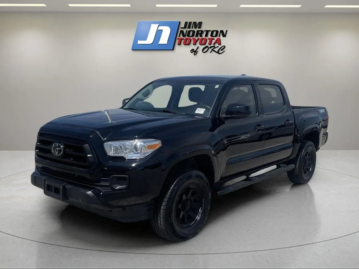 Black 2023 Toyota Tacoma SR for sale in Oklahoma City, OK