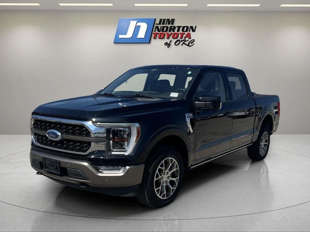 Black 2022 Ford F-150 King Ranch for sale in Oklahoma City, OK