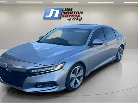 Silver 2019 Honda Accord Sedan Touring 2.0T for sale in Oklahoma City, OK