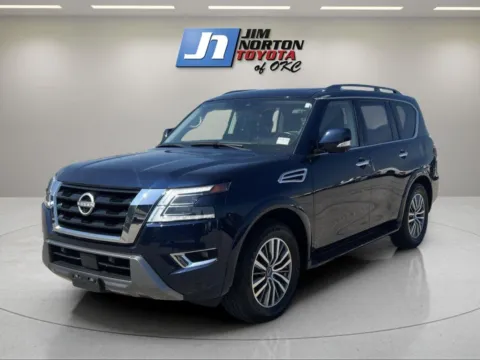 Blue 2023 Nissan Armada SL for sale in Oklahoma City, OK
