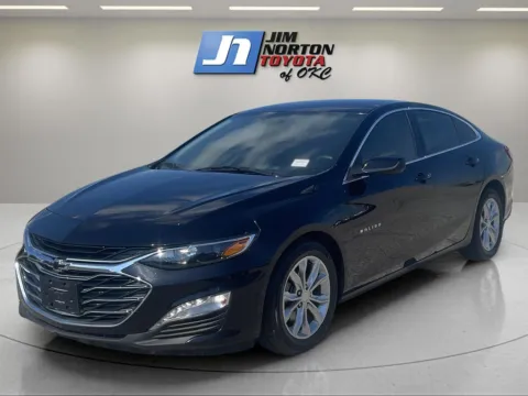 Black 2020 Chevrolet Malibu LT for sale in Oklahoma City, OK