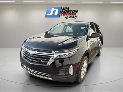 Black 2022 Chevrolet Equinox LT for sale in Oklahoma City, OK