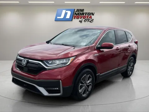 Red 2020 Honda CR-V Hybrid EX-L for sale in Oklahoma City, OK