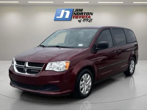 Red 2016 Dodge Grand Caravan American Value Pkg for sale in Oklahoma City, OK