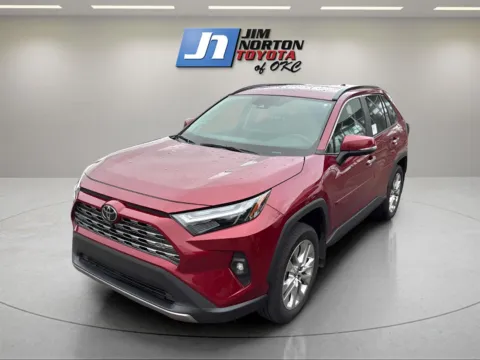 Red 2024 Toyota RAV4 Limited for sale in Oklahoma City, OK