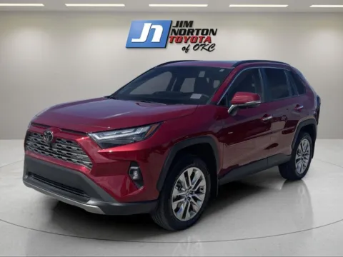 Red 2024 Toyota RAV4 Limited for sale in Oklahoma City, OK