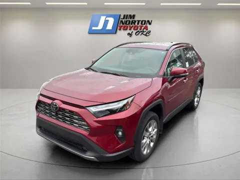 Red 2024 Toyota RAV4 Limited for sale in Oklahoma City, OK