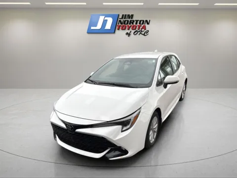 White 2025 TOYOTA COROLLA HATCHBACK for sale in Oklahoma City, OK
