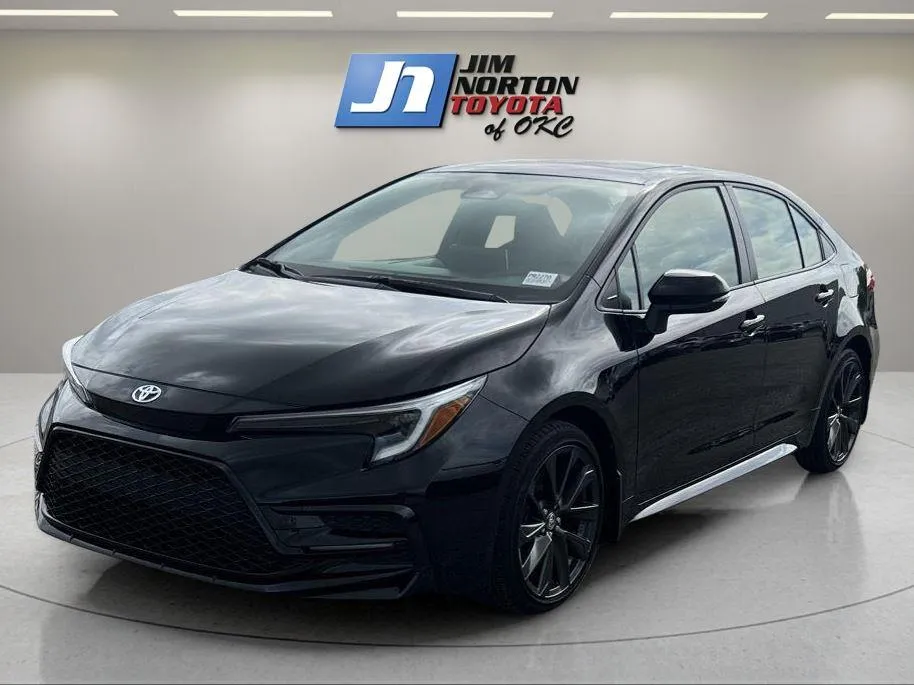 Black 2025 TOYOTA Corolla for sale in Oklahoma City, OK