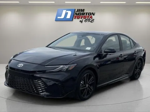 Black 2025 Toyota Camry XSE for sale in Oklahoma City, OK