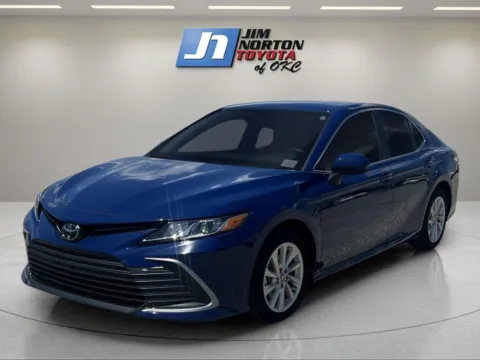 Blue 2024 Toyota Camry LE for sale in Oklahoma City, OK