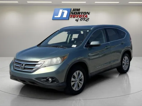 Green 2012 Honda CR-V EX-L for sale in Oklahoma City, OK