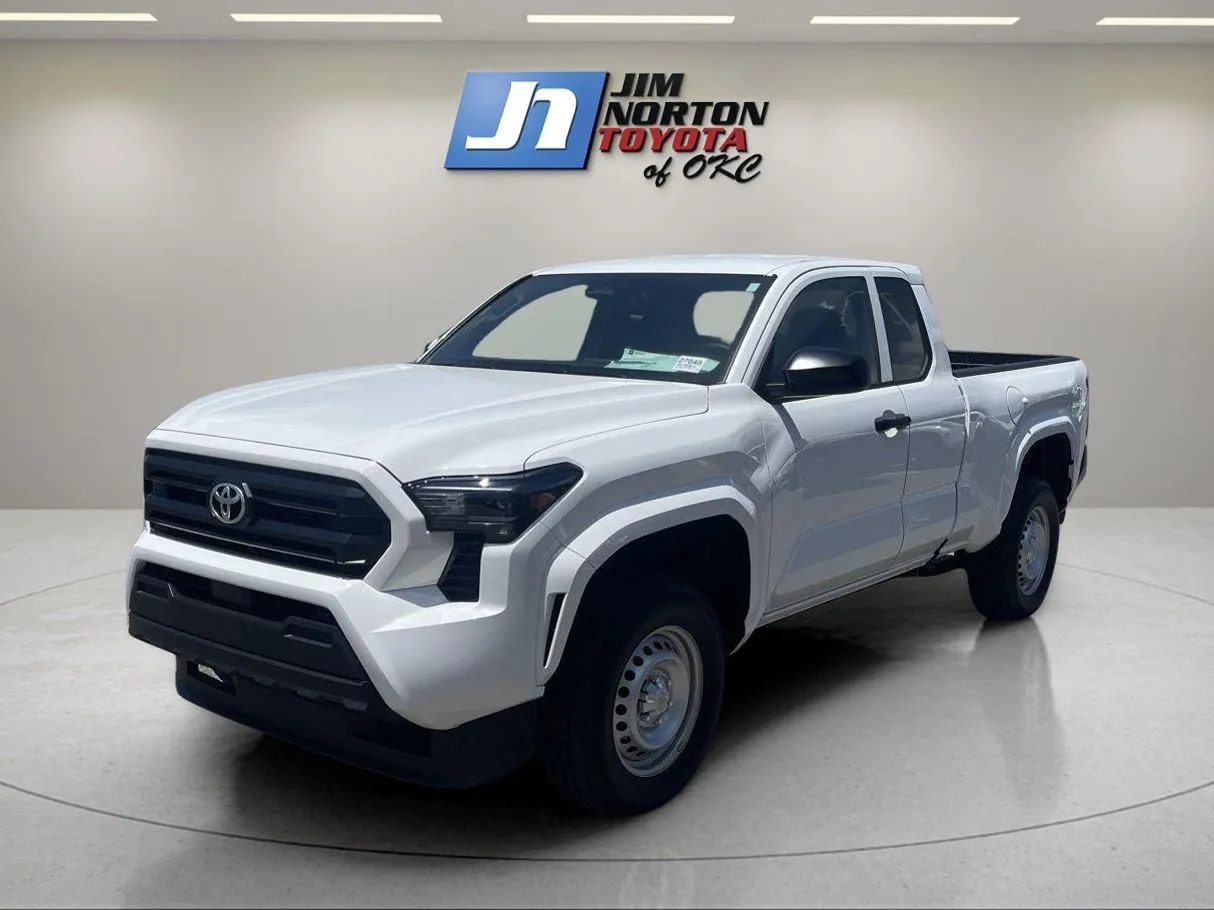 White 2025 Toyota Tacoma SR for sale in Oklahoma City, OK