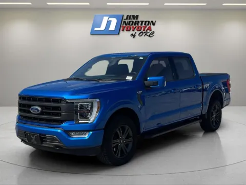 Blue 2021 Ford F-150 LARIAT for sale in Oklahoma City, OK